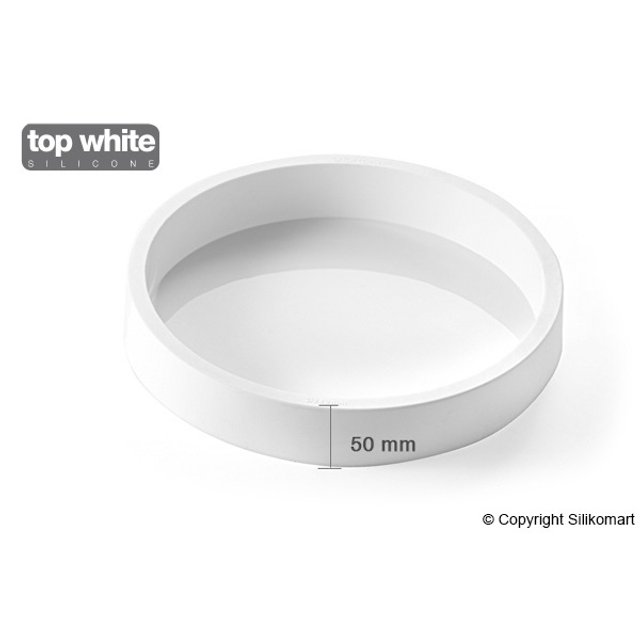 Obrázek produktu SIL FORMA SILIKON bílá - DORTOVÁ KULATÁ Ø240mm v.50mm 2253ml 1ks