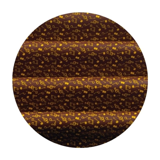 Obrázek produktu PCB TRANSFER FOLIE NOTY ZLATÉ SOPRANO 40x25cm 17ks