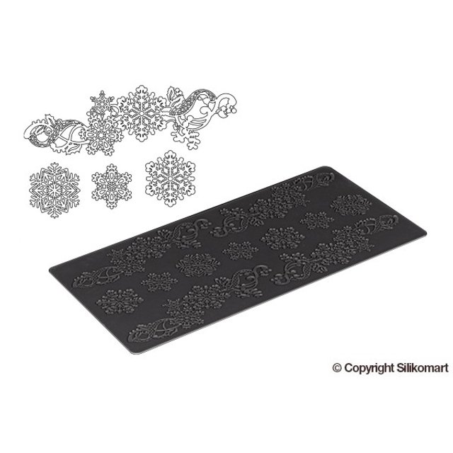 Obrázek produktu SIL FORMA SILIKON na KRAJKY - VLOČKY 400x200mm