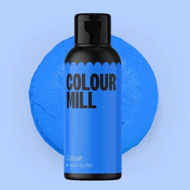 Obrázek produktu COLOUR MILL BARVA TEKUTÁ na vodní bázi - Cobalt (modrá) 20 ml - černá lahvička
