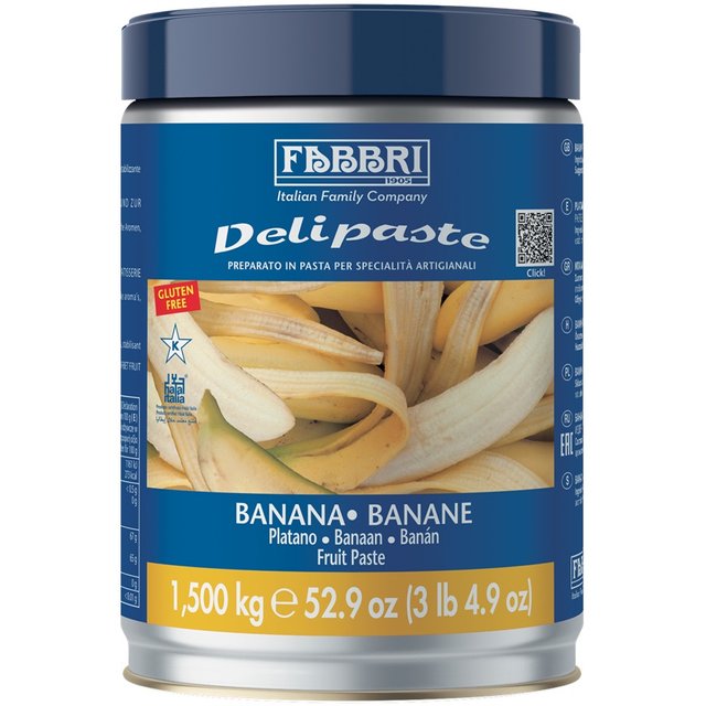 Obrázek produktu FABBRI Delipaste BANÁN EU bez azo 8x1,5kg