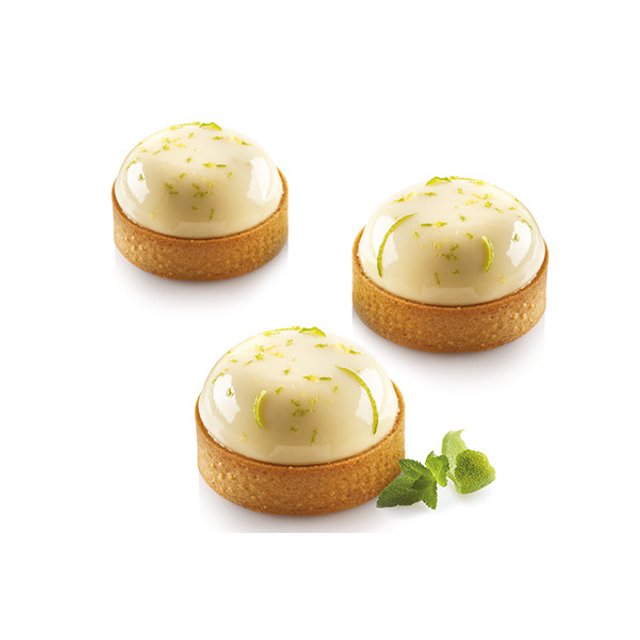 Obrázek produktu SIL KIT TARTE RING FORMA SILIKON A RÁFKY - PALET Ø70mm v.20mm 8ks