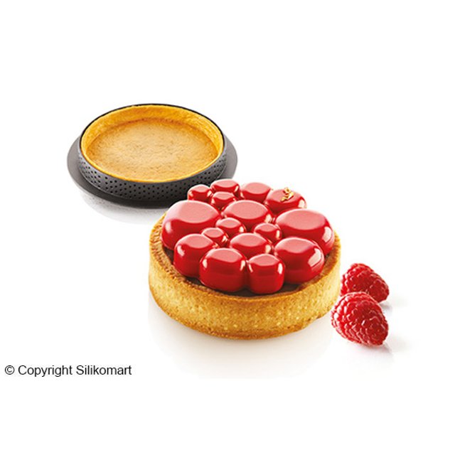 Obrázek produktu SIL KIT TARTE RING FORMA SILIKON A RÁFKY - PARADIS Ø80mm v.20mm 6ks