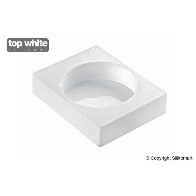 Obrázek produktu SIL FORMA SILIKON bílá - DORTOVÁ KULATÁ Ø100mm v.50mm 389ml 1ks