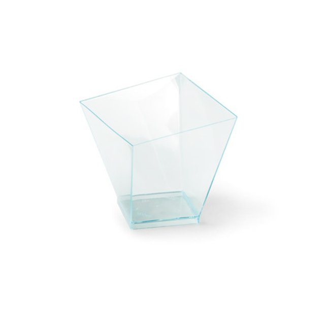 Obrázek produktu ALCAS KELÍMEK MON AMOUR PLAST čtvercový čirý 60ml 60ks