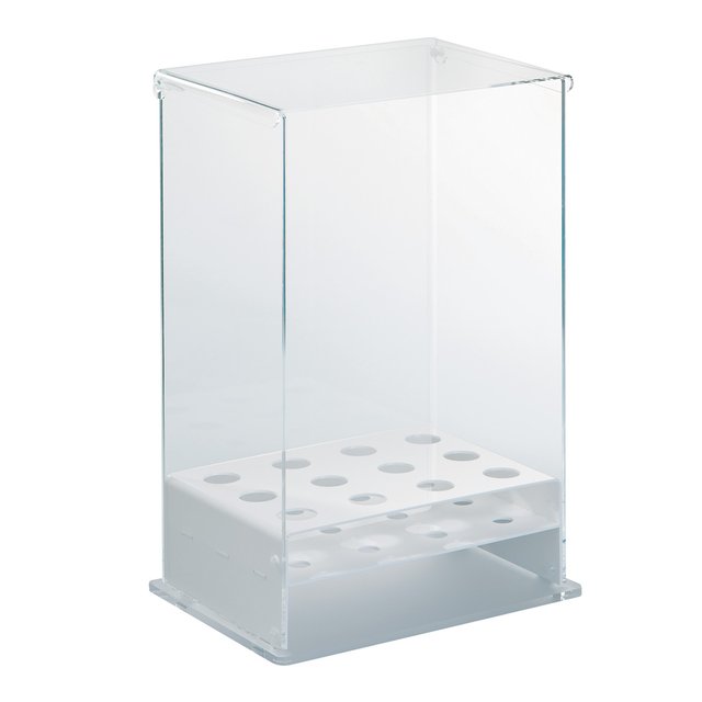 Obrázek produktu MA ZÁSOBNÍK NA KORNOUTY - 12 ŘAD bílá základna 33x25x50cm pr.3,5cm