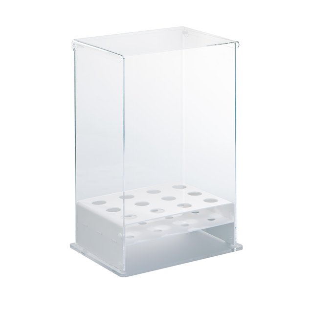 Obrázek produktu MA ZÁSOBNÍK NA KORNOUTY - 12 ŘAD bílá základna 33x25x50cm pr.3,5cm