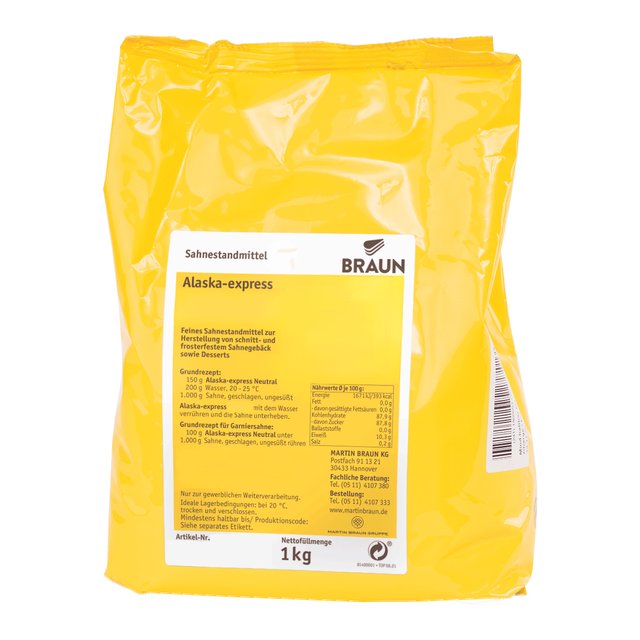 Obrázek produktu BRAUN ALASKA EXPRES karamel 5x1kg