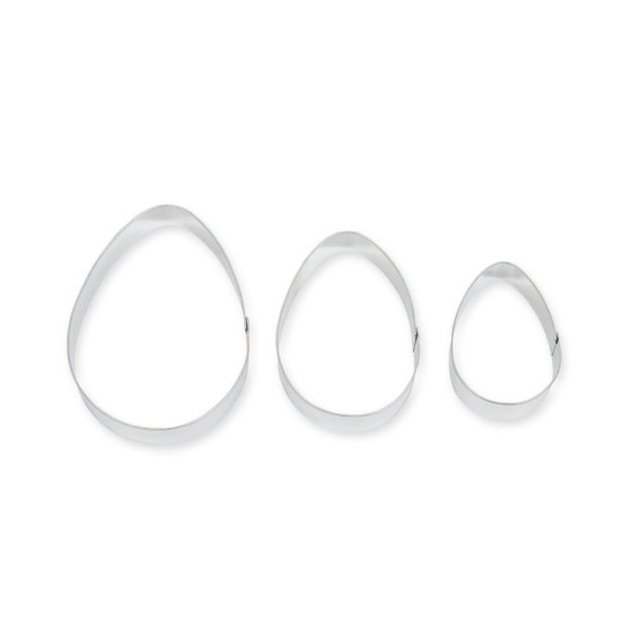 Obrázek produktu VK VYKRAJOVÁTKO NEREZ - sada VEJCE 3ks 120/90/65mm