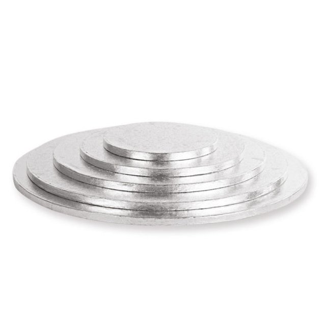 Obrázek produktu DECO PODLOŽKA DORTOVÁ SILNÁ - STŘÍBRNÁ pr.25-26cm v.1,2cm