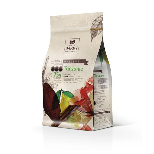 Obrázek produktu CB ORIGIN ČOKOLÁDA TANZANIE HOŘKÁ 75% 6x1 kg