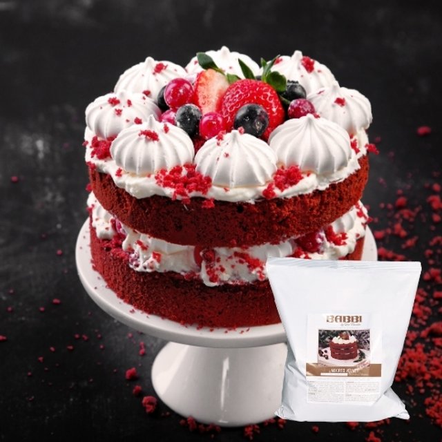 Obrázek produktu BABBI MIX RED VELVET směs bezlepková 4x2,5kg