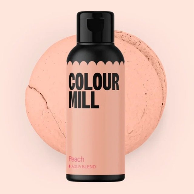 Obrázek produktu COLOUR MILL BARVA TEKUTÁ na vodní bázi - Peach (oranžová) 20 ml - černá lahvička