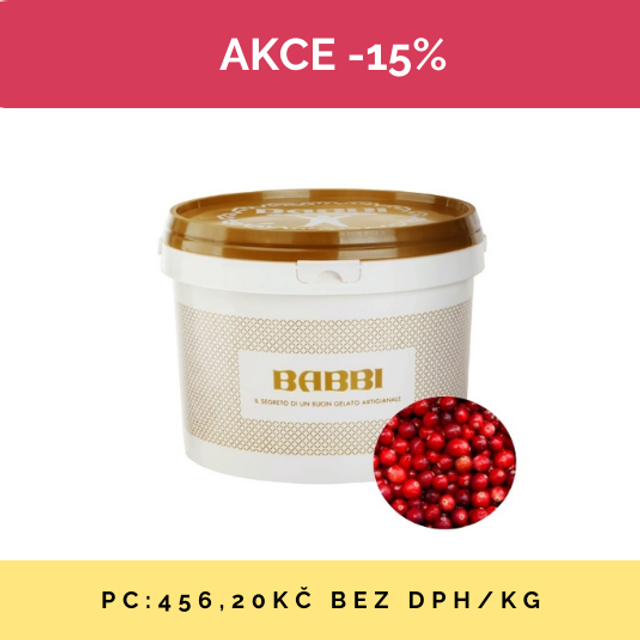 Obrázek produktu BABBI VARIEGATO Brusinka B-Free - brusinková protírka 4x3kg