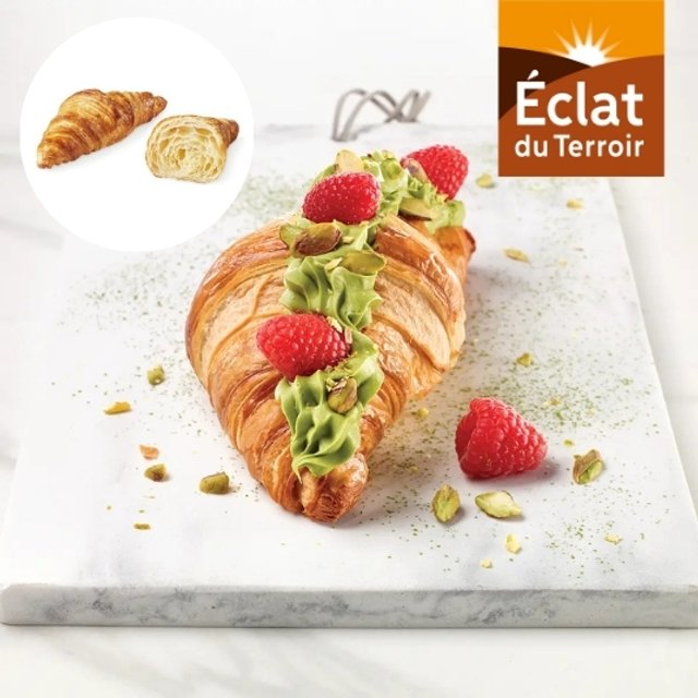 Obrázek produktu BRIDOR Mražený CROISSANT máslový (eclat du terroir) 70g 70ks