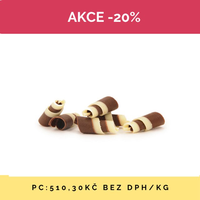 Obrázek produktu ČOKOVRTULKY PARTY DUO 2,5kg - AKCE SLEVA 20% 6/25