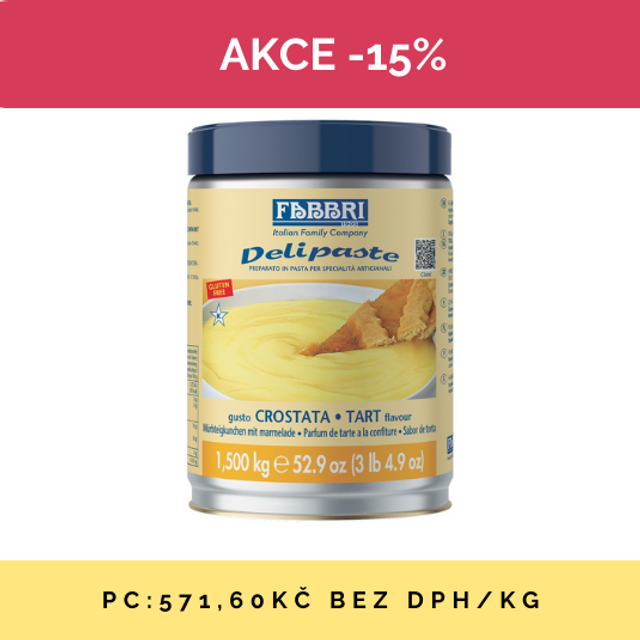 Obrázek produktu FABBRI Delipaste CROSTATA 8x1,5kg  AKCE 15% SLEVA