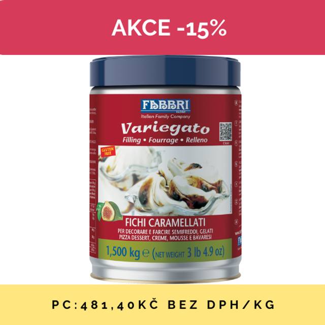 Obrázek produktu FABBRI VARIEGATO KARAMELIZOVANÉ FÍKY 3x1,5 kg  AKCE 15% SLEVA