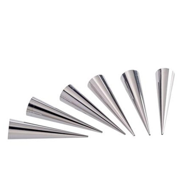 Obrázek produktu MA TRUBIČKA nerez na creamhorn kužel pr.4x16cm(konec výroby)