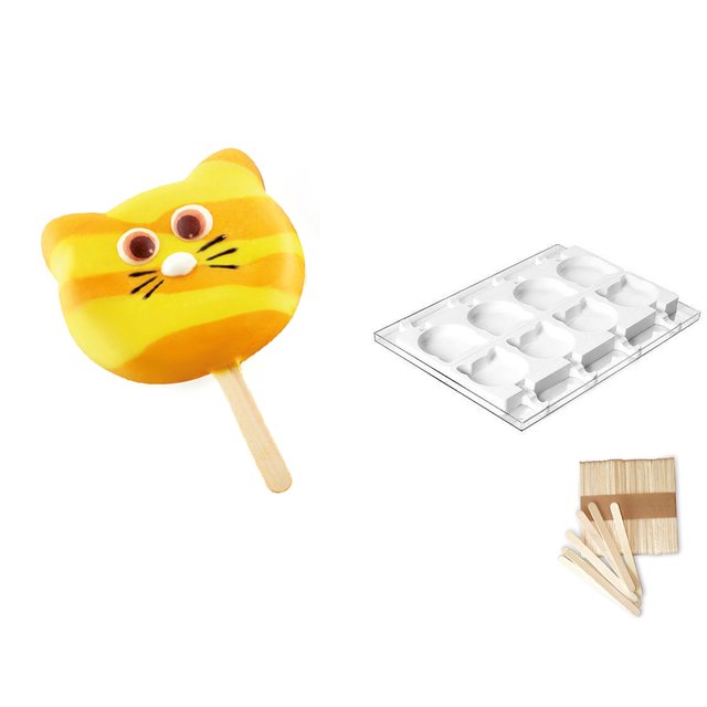 Obrázek produktu SIL FORMA SILIKON NA NANUKY KOČKA 2x4ks