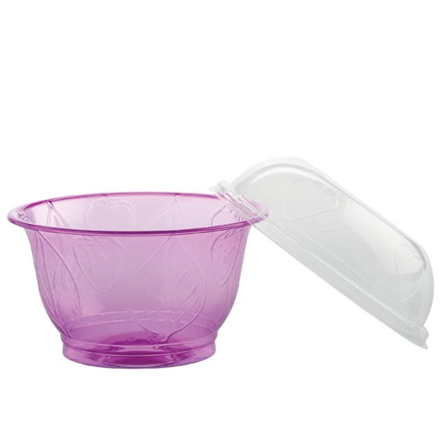 Obrázek produktu ER VÍČKO NA KELÍMEK VYPOUKLÉ ČIRÉ na KRISTAL CUP 550 16x50 ks - DOPRODEJ SLEVA 50%