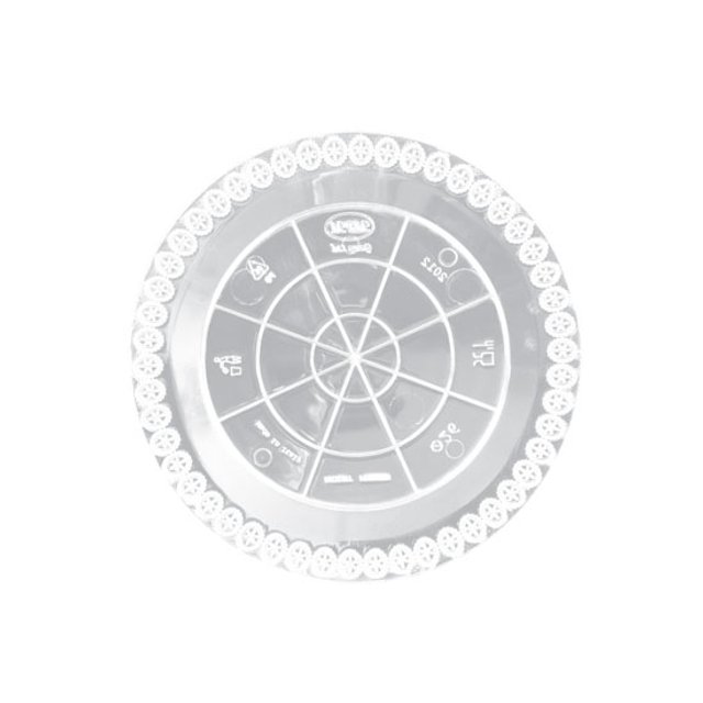 Obrázek produktu ER PODNOS PRESTIGE ČIRÝ Ø20cm 100 ks