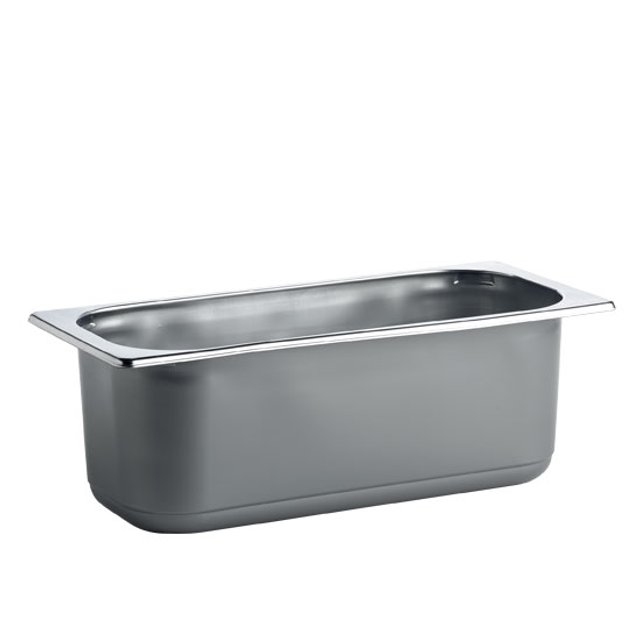 Obrázek produktu ER VANA úzká TENKÁ ŠEDÁ PLAST 4,75l (36x16,5x12cm, 140 ks)