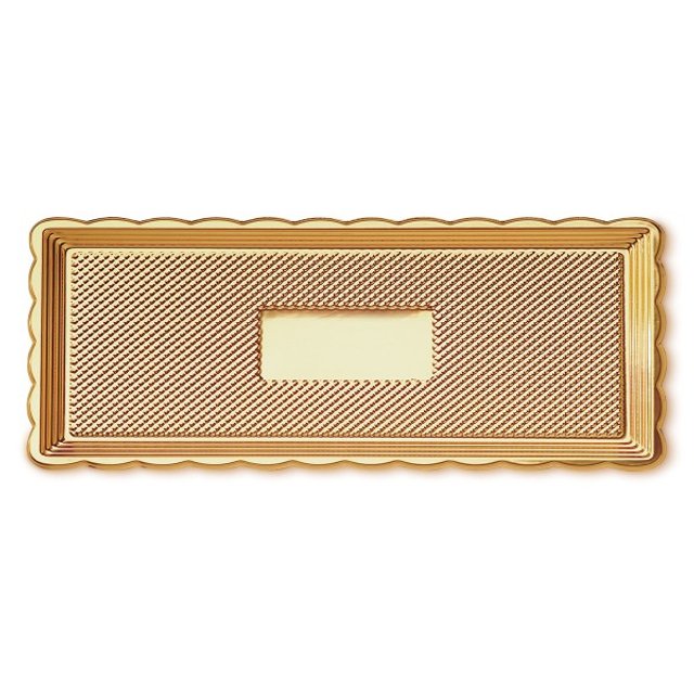 Obrázek produktu ALCAS Tác obdélník zdobený plast 17x25cm