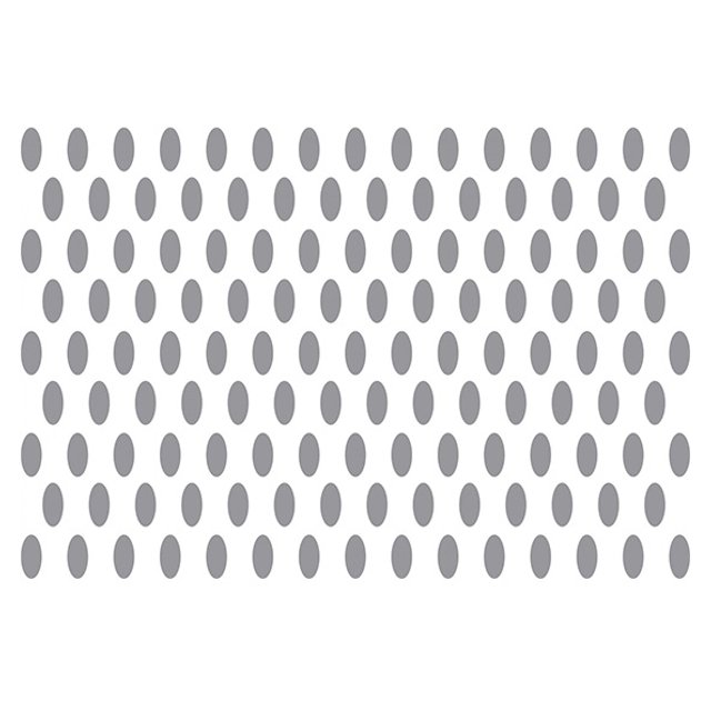 Obrázek produktu MA Mřížka bílý plast 30x40cm OVÁLY