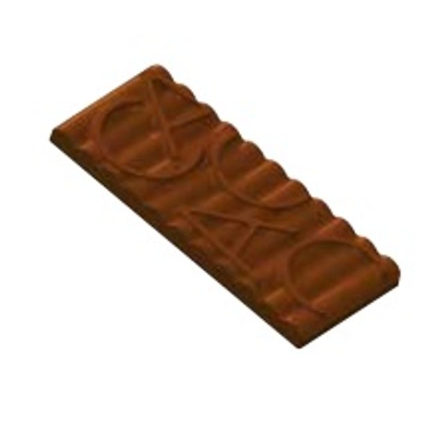 Obrázek produktu POUŽITÉ - CW FORMA NA TABULKY - TABULKA CACAO 15x6,5cm v.1cm 100g 3ks - SLEVA 40%