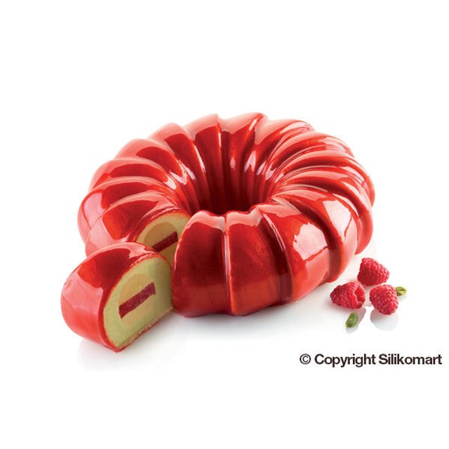 Obrázek produktu POUŽITÉ - SIL FORMA SILIKON bílá - KIT RED TAIL Ø240mm v.65mm 2000ml 1ks - SLEVA 20%