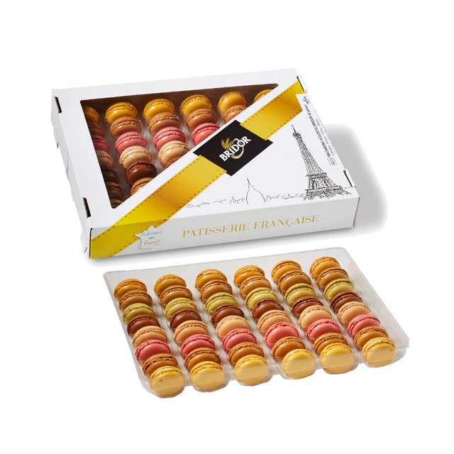 Obrázek produktu BRIDOR Mražené MAKRONKY 8 druhů 48ks/bal.