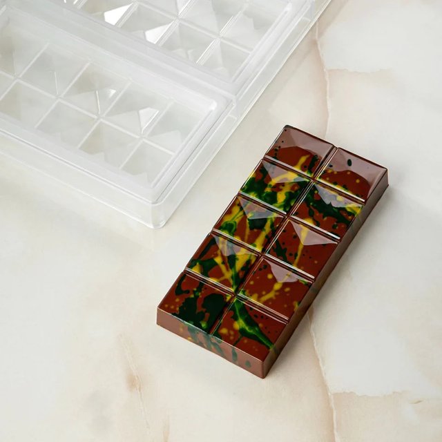 Obrázek produktu PAV FORMA NA PRALINKY - 3x TABULKA DUBAI 15x7cm, v.2cm 200g