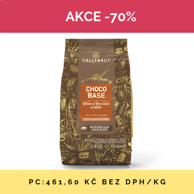 Obrázek produktu C ChocoBase mléčná 10x0,8 kg AKCE 70%