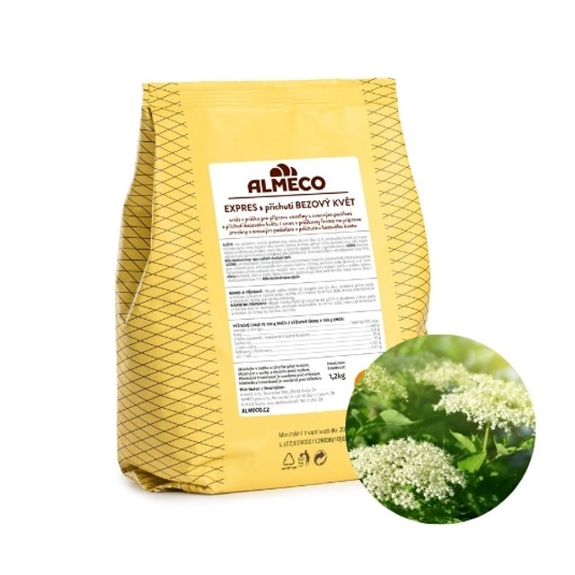 Obrázek produktu ALMECO EXPRES BEZOVÝ KVĚT - kompletní směs na zmrzlinu 10x1,2 kg
