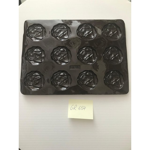 Obrázek produktu RUTH Forma na čokoládu Růže + 10 folií