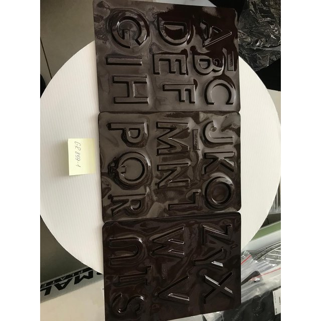 Obrázek produktu RUTH Forma na čokoládu Písmo + 10 folií