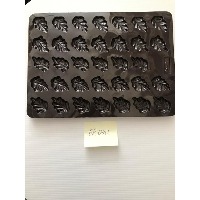 Obrázek produktu RUTH Forma na čokoládové dekory lístky + 10 folií