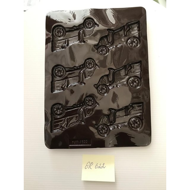 Obrázek produktu RUTH Forma na čokoládové dekory Auto Prez. + 10 folií