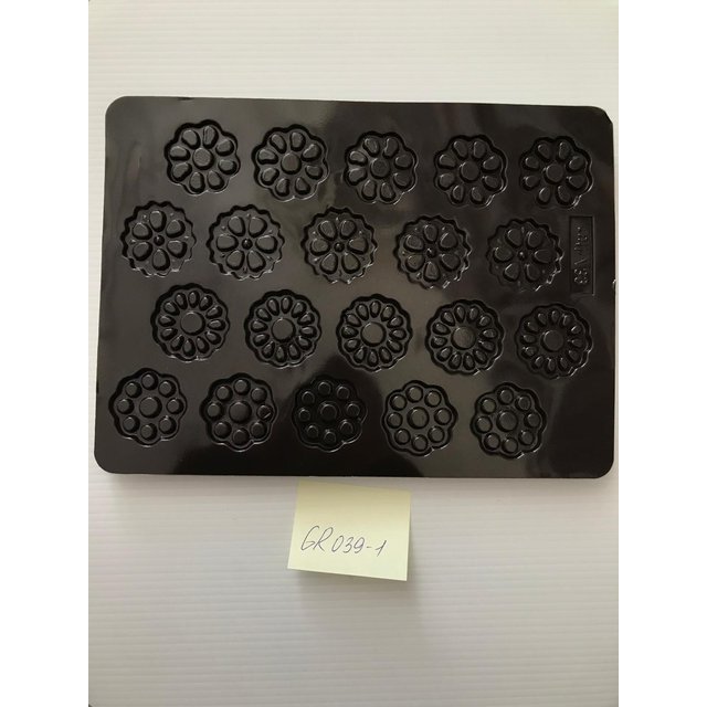 Obrázek produktu RUTH Forma na čokoládové dekory kytičky + 10 folií