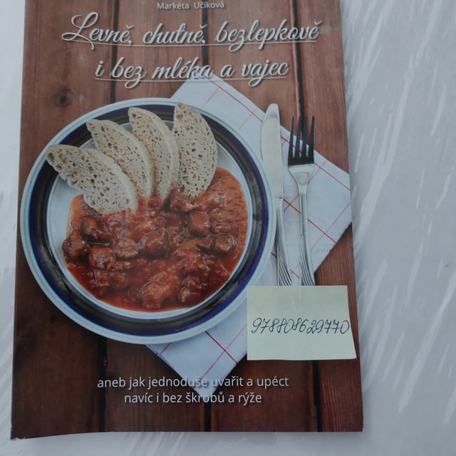 Obrázek produktu Kniha Levně,chutně,bezlepkově i bez mléka