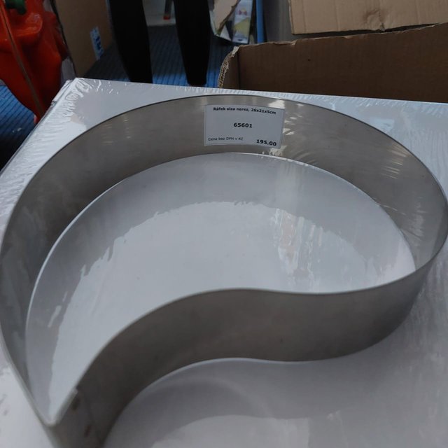 Obrázek produktu Ráfek slza nerez, 26x21x5cm