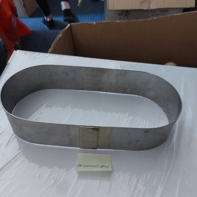 Obrázek produktu Ráfek ovál nerez 28x13x6cm