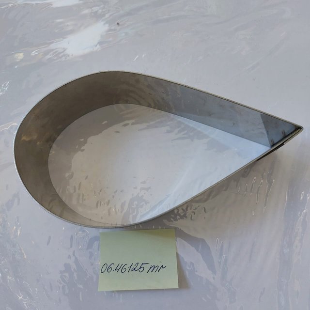 Obrázek produktu Ráfek kapka nerez, 12x5cm