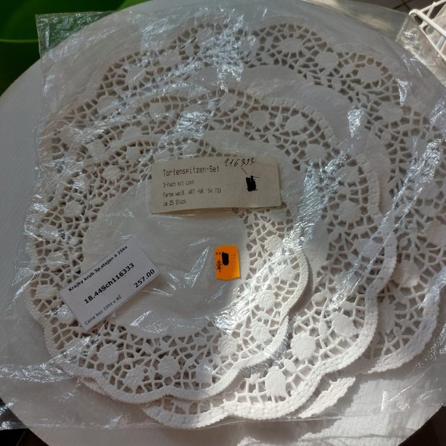 Obrázek produktu SCH Krajky kruh 3p.stojan á 25ks