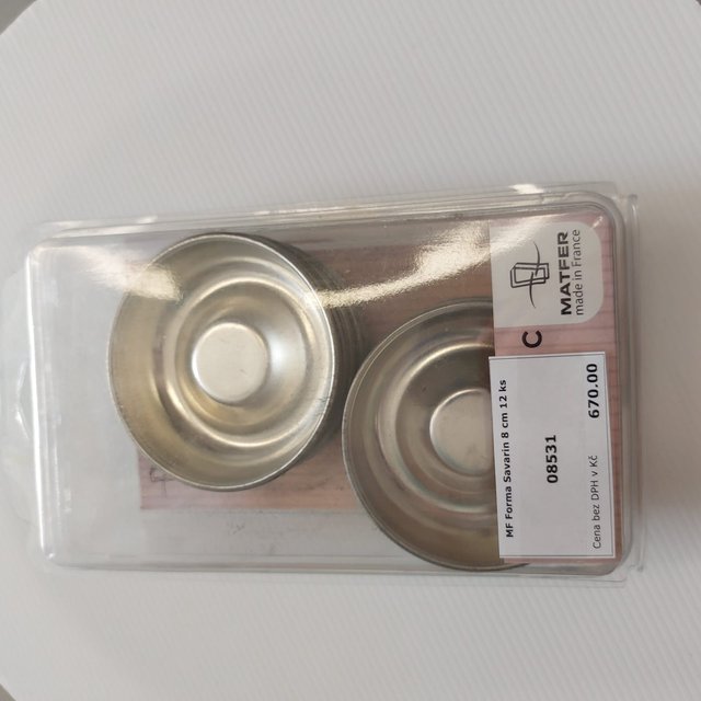 Obrázek produktu MF Forma Savarin 8 cm 12 ks