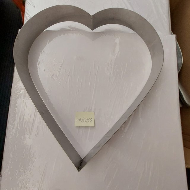 Obrázek produktu Ráfek srdce  nerez 350x50mm