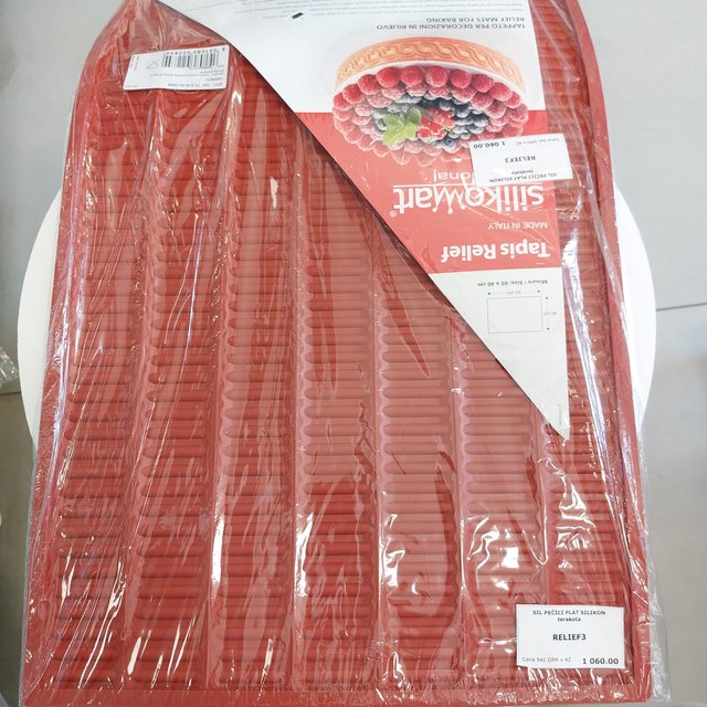 Obrázek produktu SIL PEČÍCÍ PLÁT SILIKON terakota