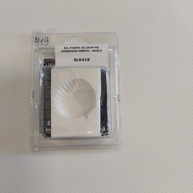 Obrázek produktu SIL FORMA SILIKON NA CUKROVOU HMOTU - MUŠLE