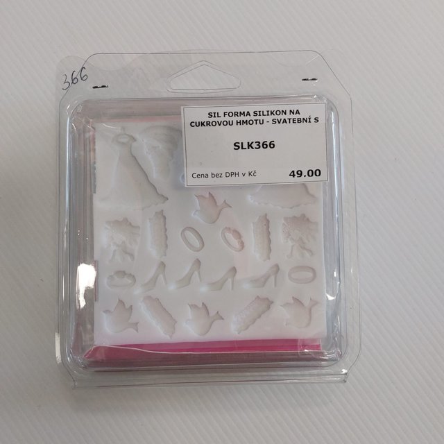Obrázek produktu SIL FORMA SILIKON NA CUKROVOU HMOTU - SVATEBNÍ SET